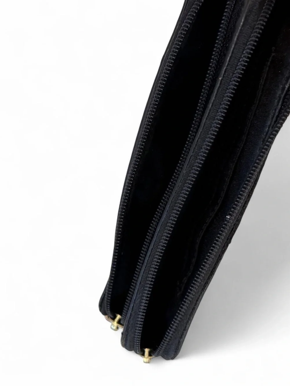 Coach Pebbled Leather Key & Card Pouch with Zip